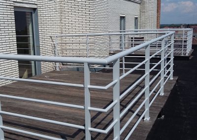 Aluminium balustrade